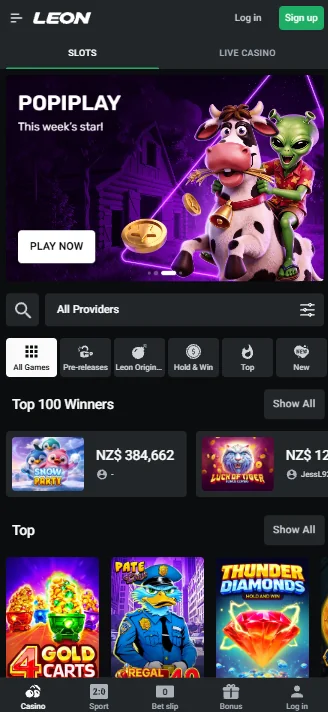 LEON Casino NZ App